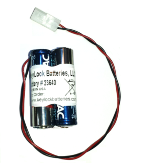 Saflok® Style 23640 Alkaline Hotel KeyLock Battery - LOT OF 50