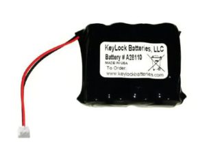Saflok® Style 28110 Alkaline Hotel KeyLock Battery Pack - LOT OF 100