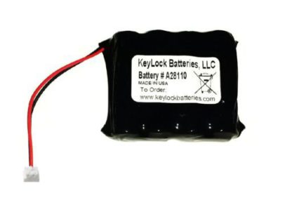 Saflok® Style 28110 Alkaline Hotel KeyLock Battery Pack - LOT OF 100