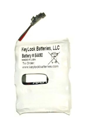 Saflok® Style B 54490 Alkaline Hotel KeyLock Battery Pack - LOT OF 100