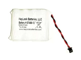 Saflok® Style F 7400-12 Alkaline Hotel KeyLock Battery Pack - LOT OF 32