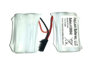 Saflok® S90040 Alkaline Hotel KeyLock Battery Pack - LOT OF 50